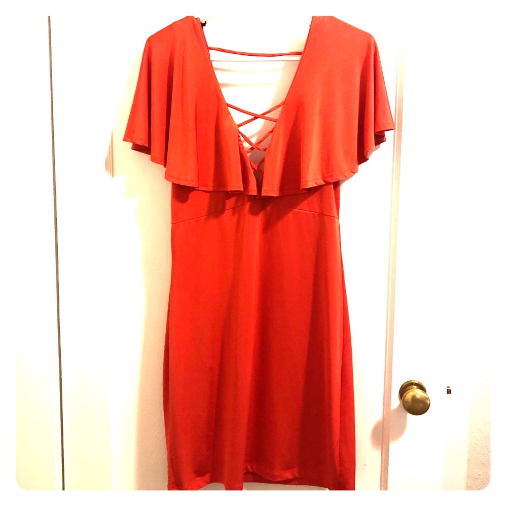 Coral/Orange Forever 21 dress